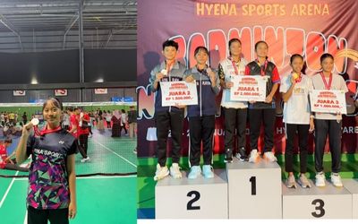Hanif Atha Ardiani Raih Juara 2 Bulutangkis Tingkat Nasional