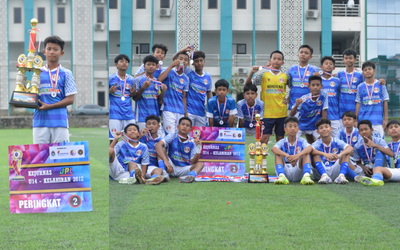 Siswa Kelas Khusus Olahraga SMPN 3 Sleman Raih Juara 2 JPL Nasional U-14