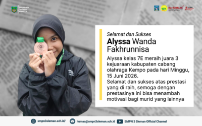 Alyssa meraih juara 3 cabang olahraga Kempo